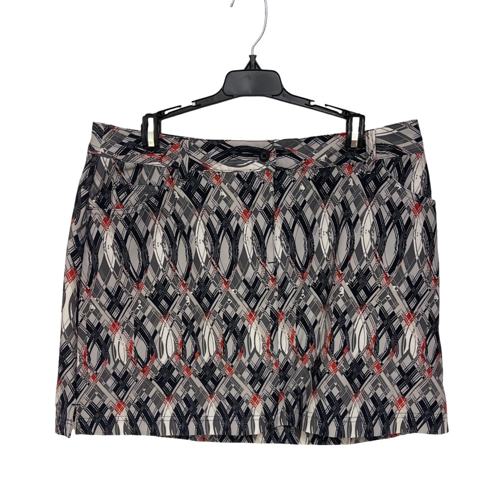 Slazenger Geometric Patterned Performance Skort Women’s 10 ⛳️